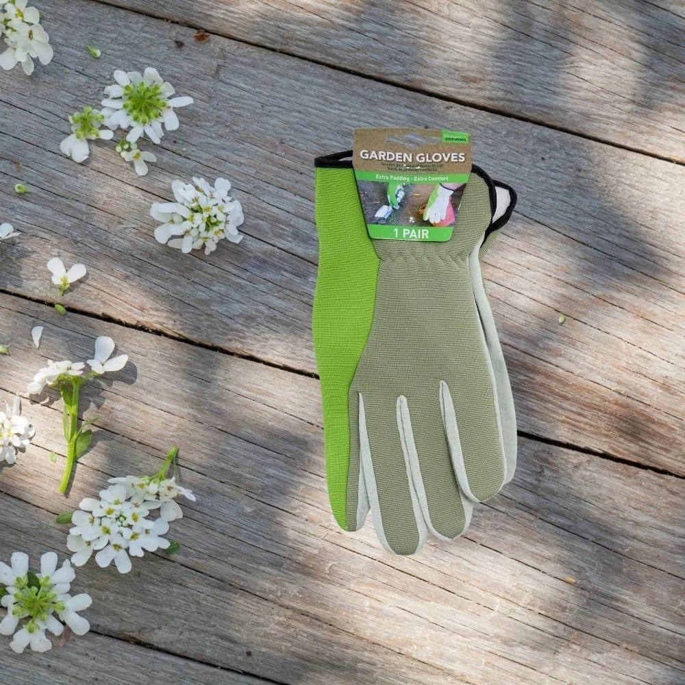 Backyard Leather Padded Garden Gloves