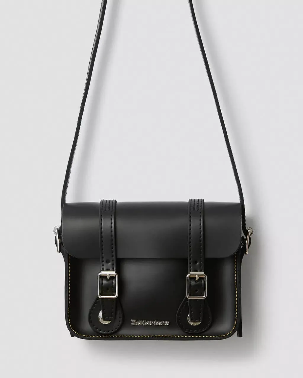 Bag Dr. Martens 7 Inch Leather Crossbody, black