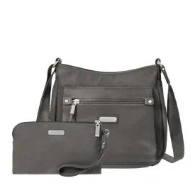 Baggallini Uptown Bagg With RFID Phone Wristlet