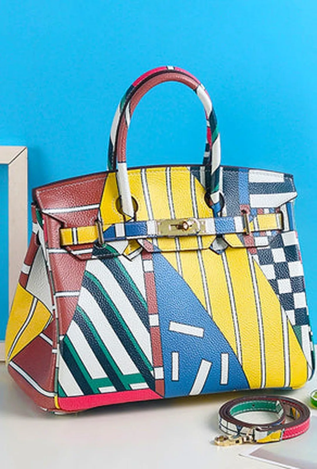 BAHAAR - MONDRIAN KELLY BAG