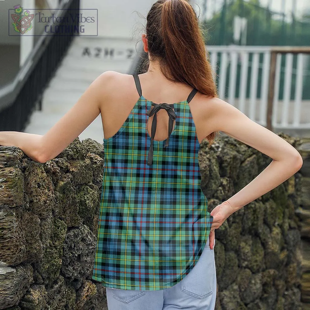 Bailey Ancient Tartan Loose Halter Neck Camisole