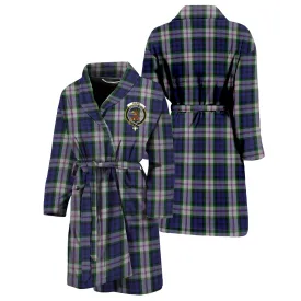 Baird Dress Tartan Bathrobe with Family Crest