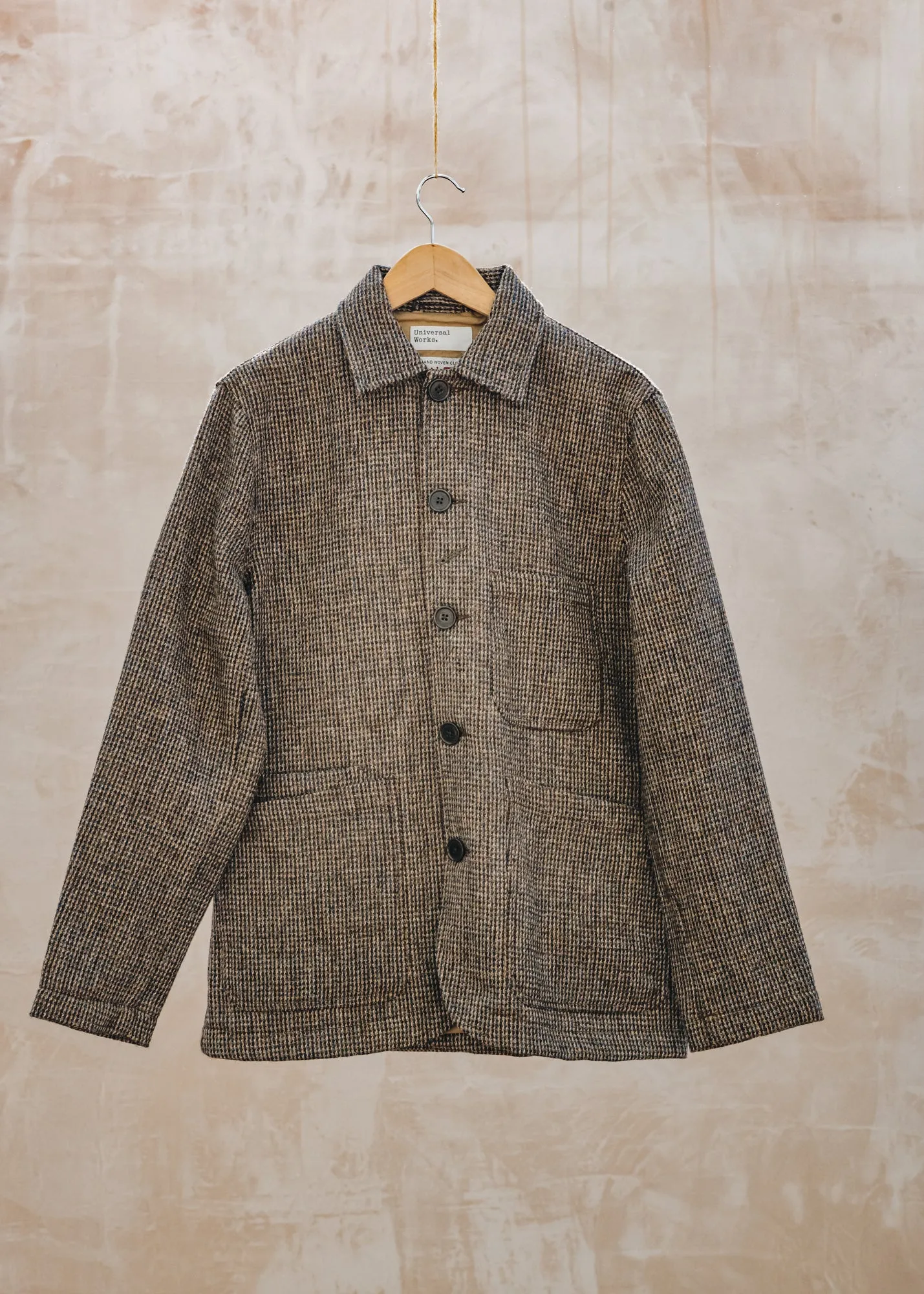 Bakers Jacket in Harris Tweed Brown