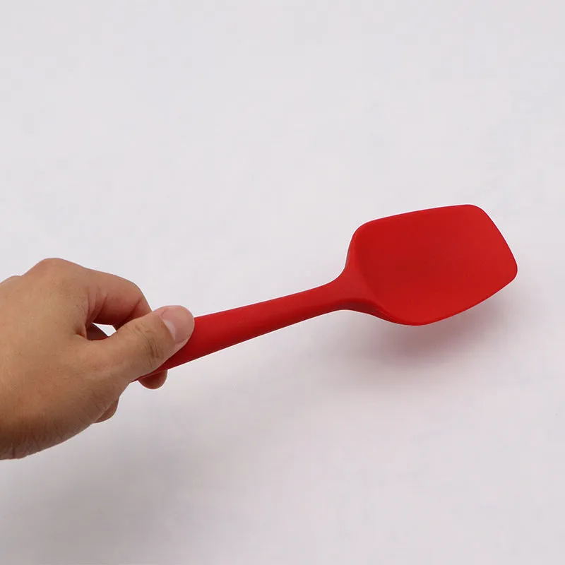 Baking Tools Solid Color Large T Spatula Silicone Spatula