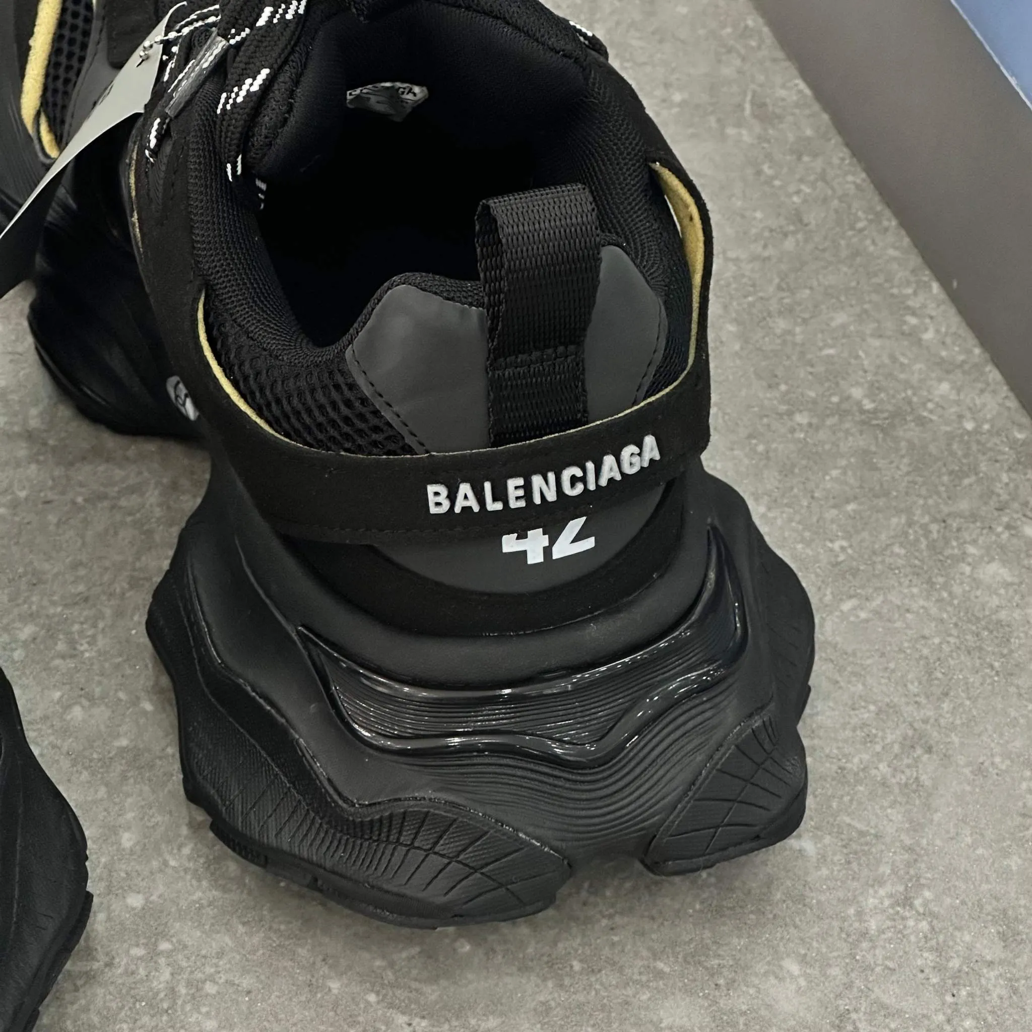 Balenciaga Cargo Sneaker Black