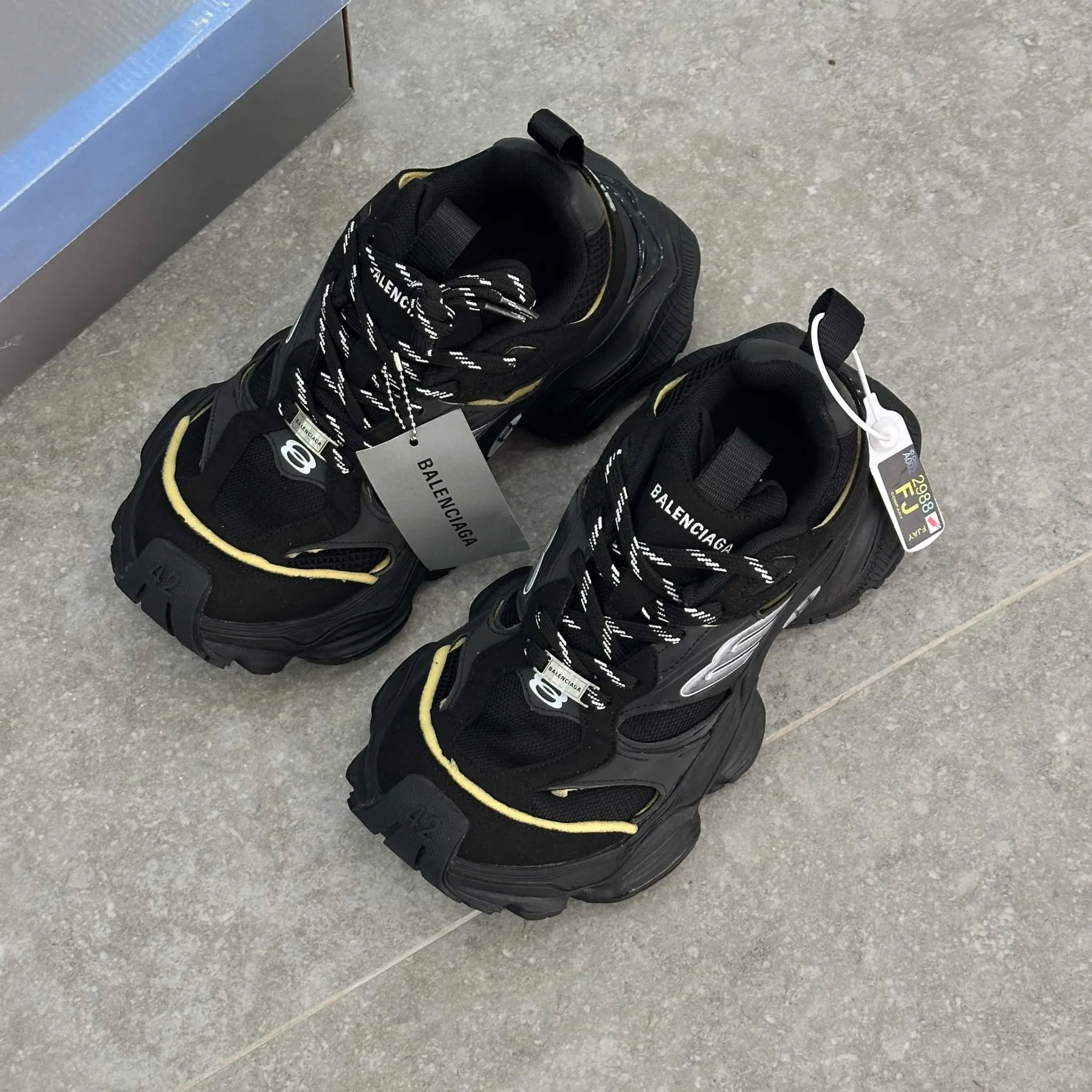 Balenciaga Cargo Sneaker Black