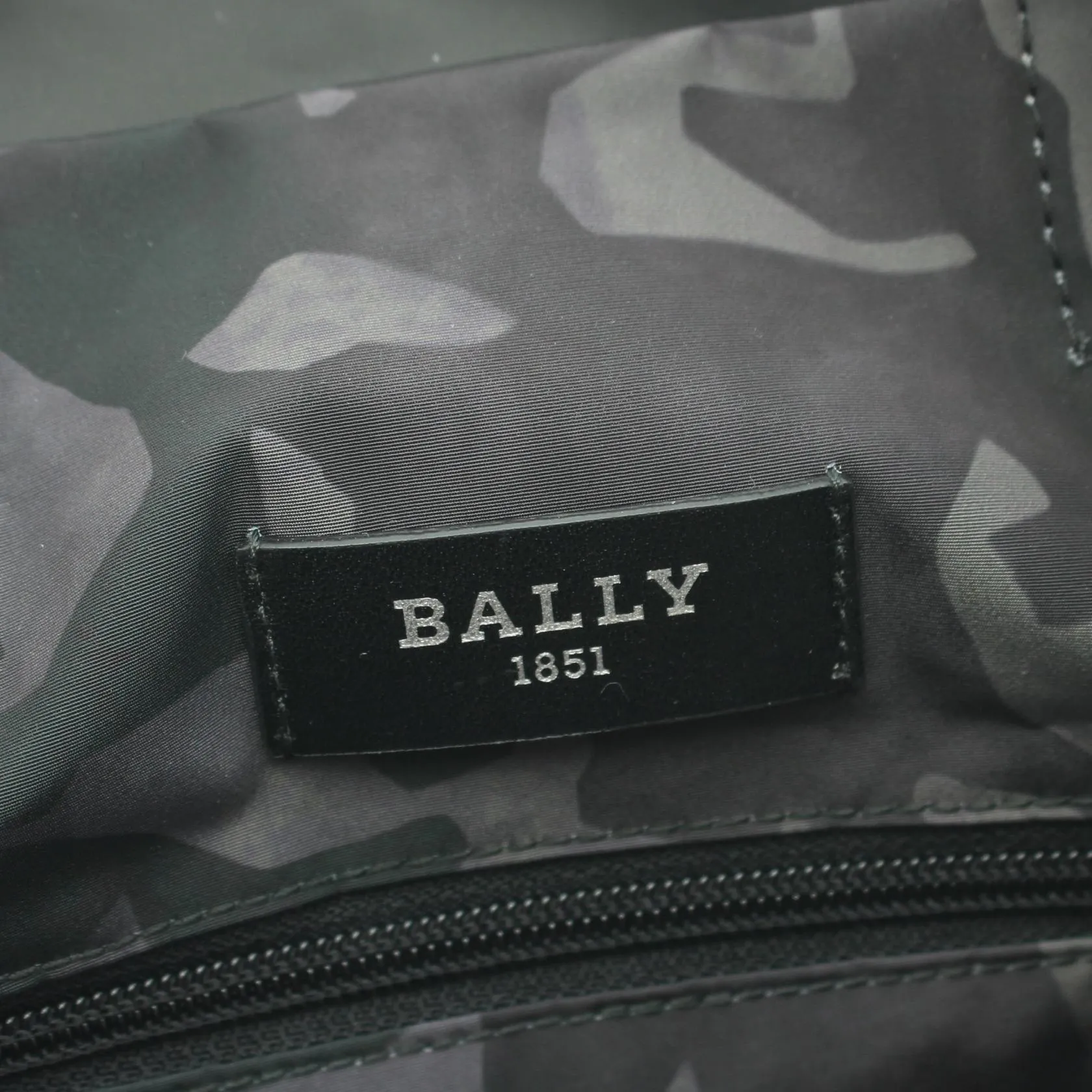 Bally FALLIE CAM Nylon Tote Bag Green