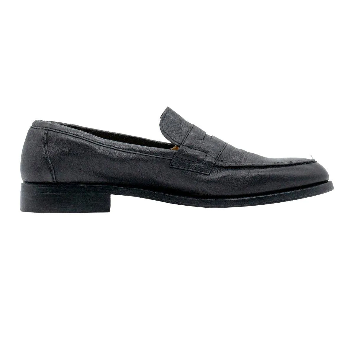 Bally Formal Slip Ons Leather Black Colour For Men