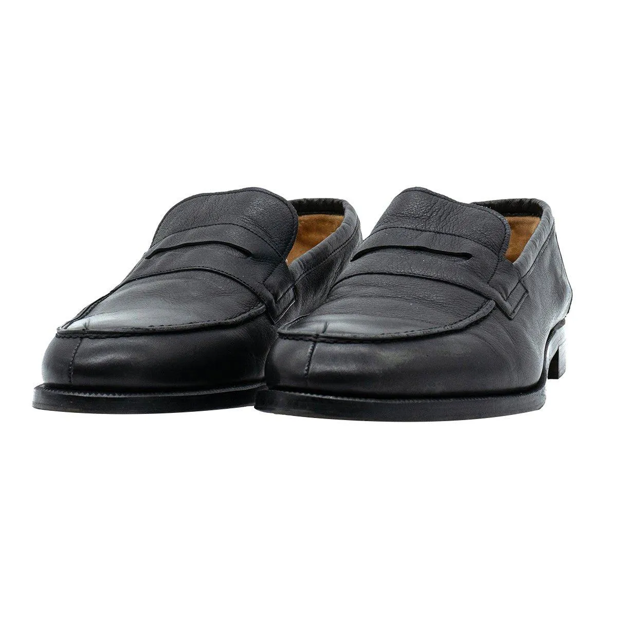 Bally Formal Slip Ons Leather Black Colour For Men