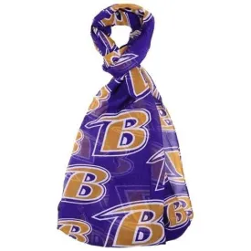 Baltimore Ravens NFL Team Logo Womens Infinity Scarf