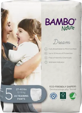 Bambo Nature Training Pants Size 5