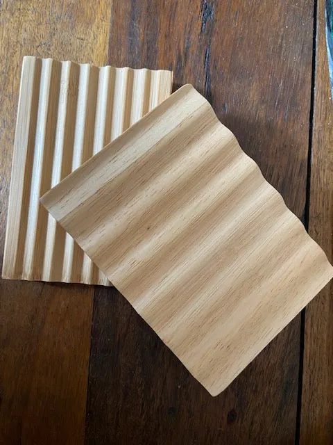 Bamboo Curved Soap Dish