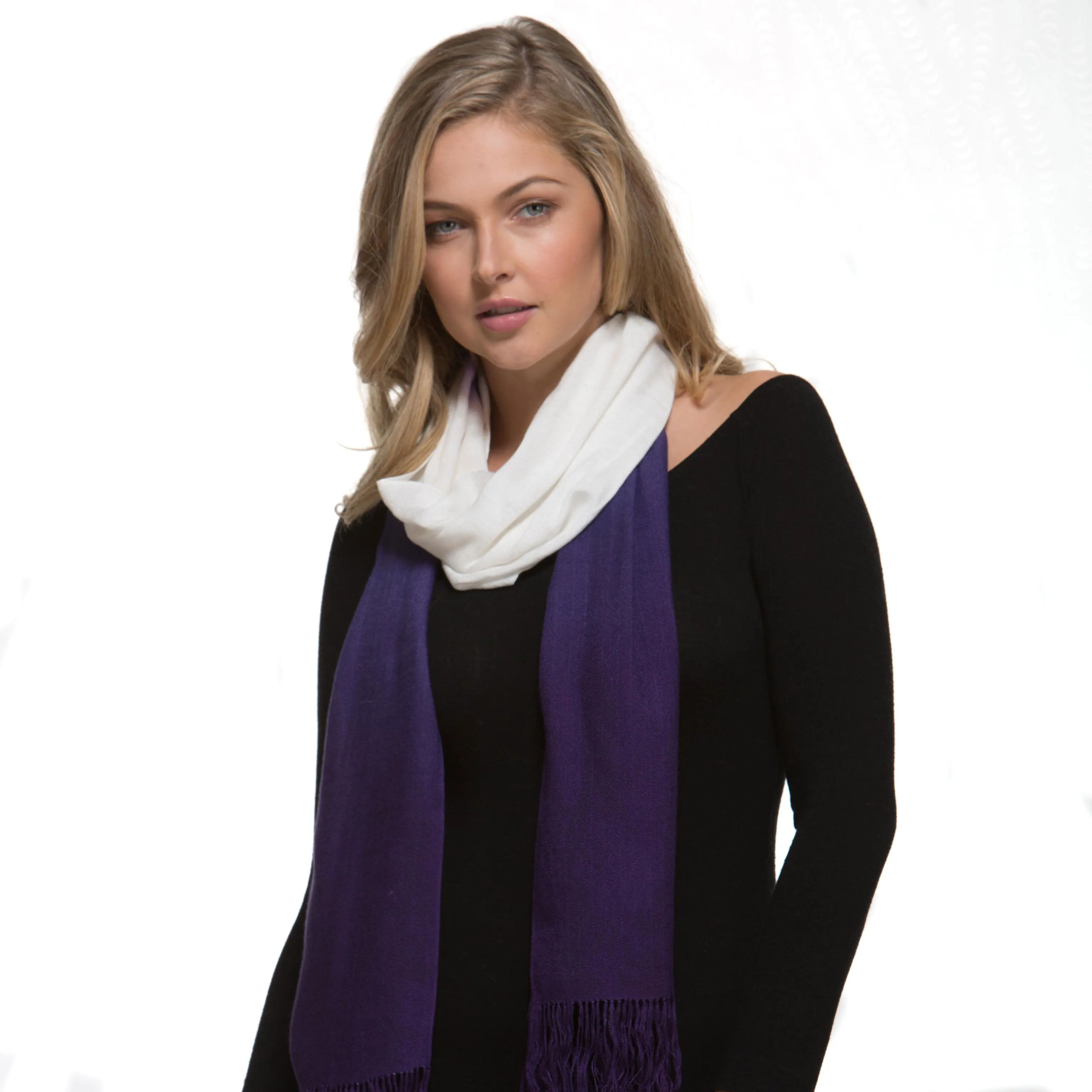 Bamboo Scarf DipDyed Contemporary The Tsandza Collection