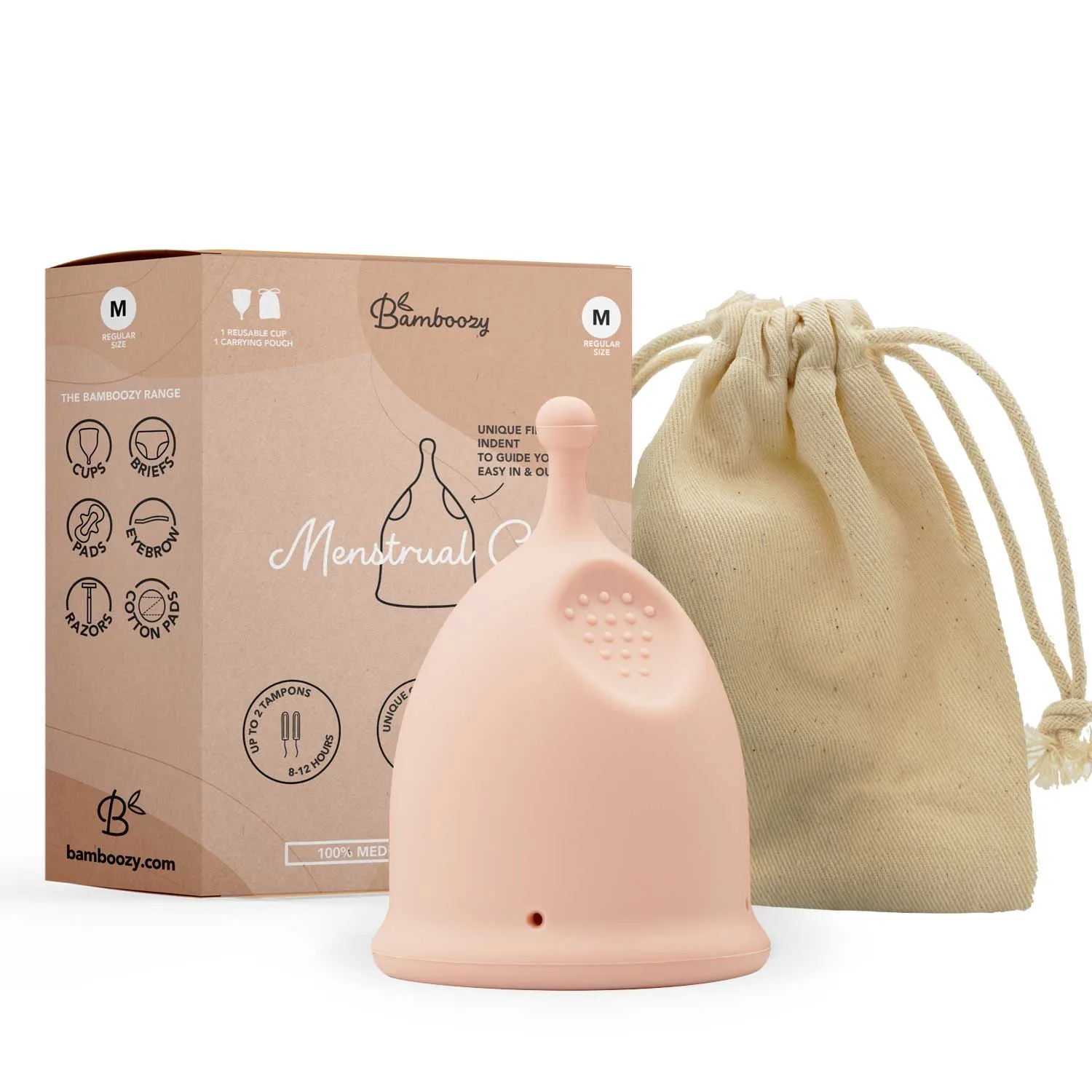 BAMBOOZY Menstrual Cup - Size Small