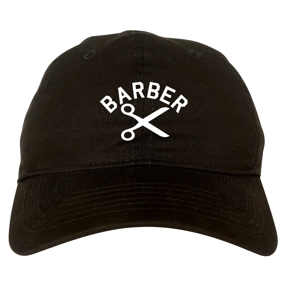 Barber Scissors Mens Dad Hat Baseball Cap