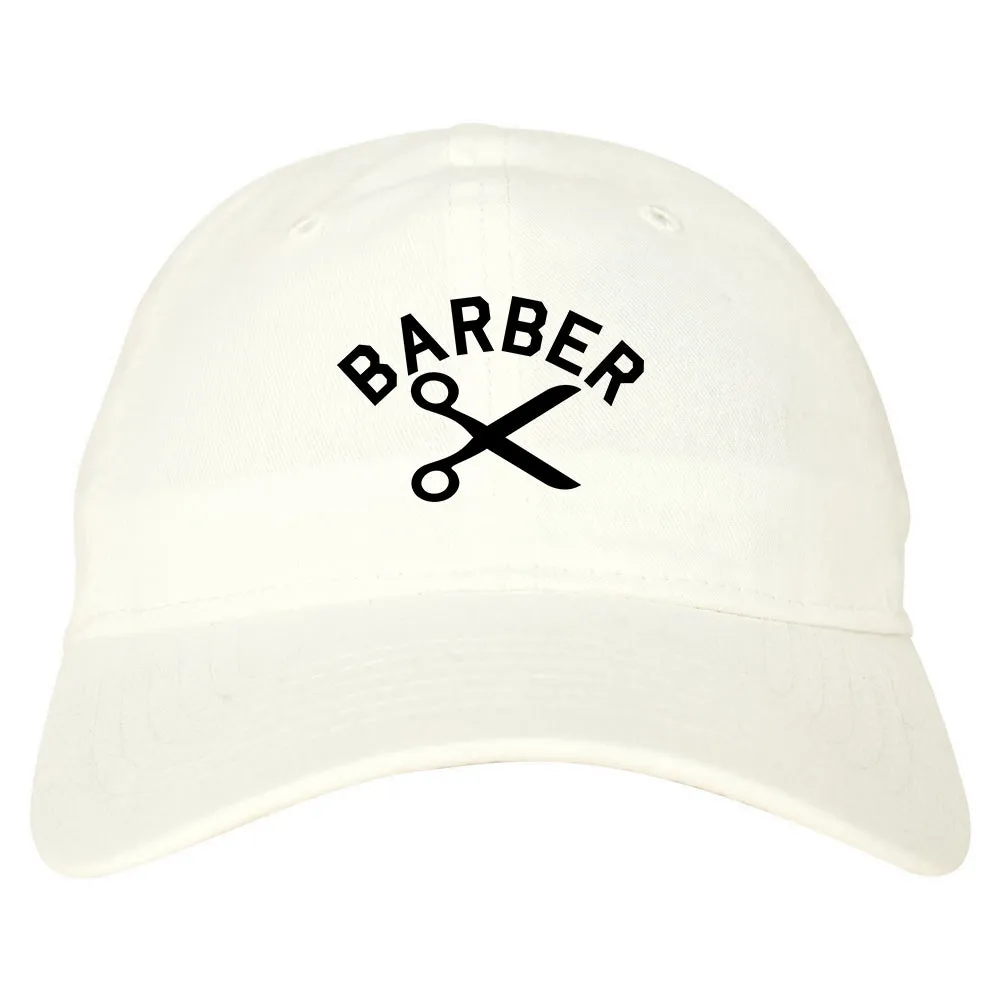 Barber Scissors Mens Dad Hat Baseball Cap