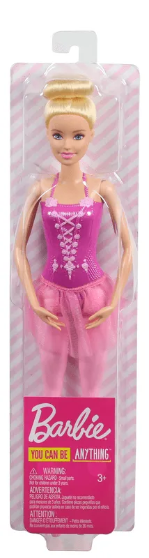 Barbie Ballerina Doll With Tutu And Sculpted Toe Shoes, Pink