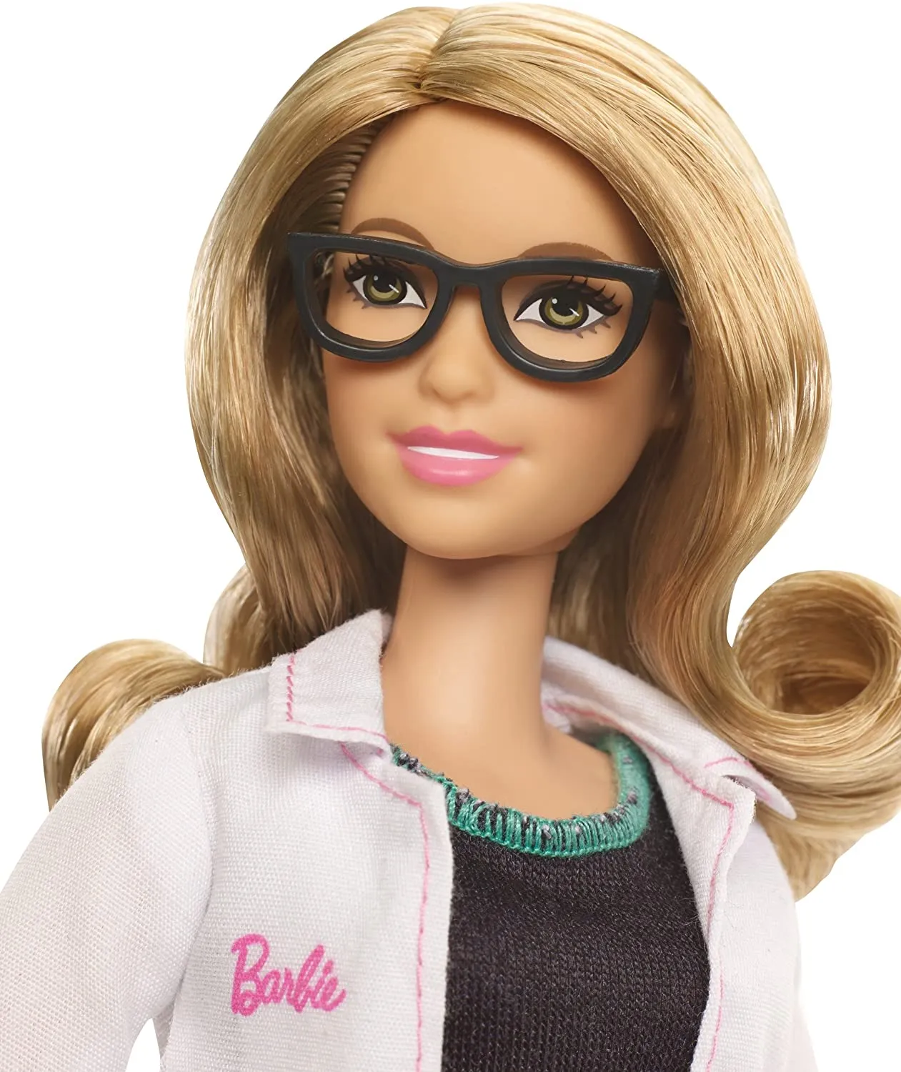 Barbie Eye Doctor Doll with Brunette Hair Eyeglasses and Exam Tool