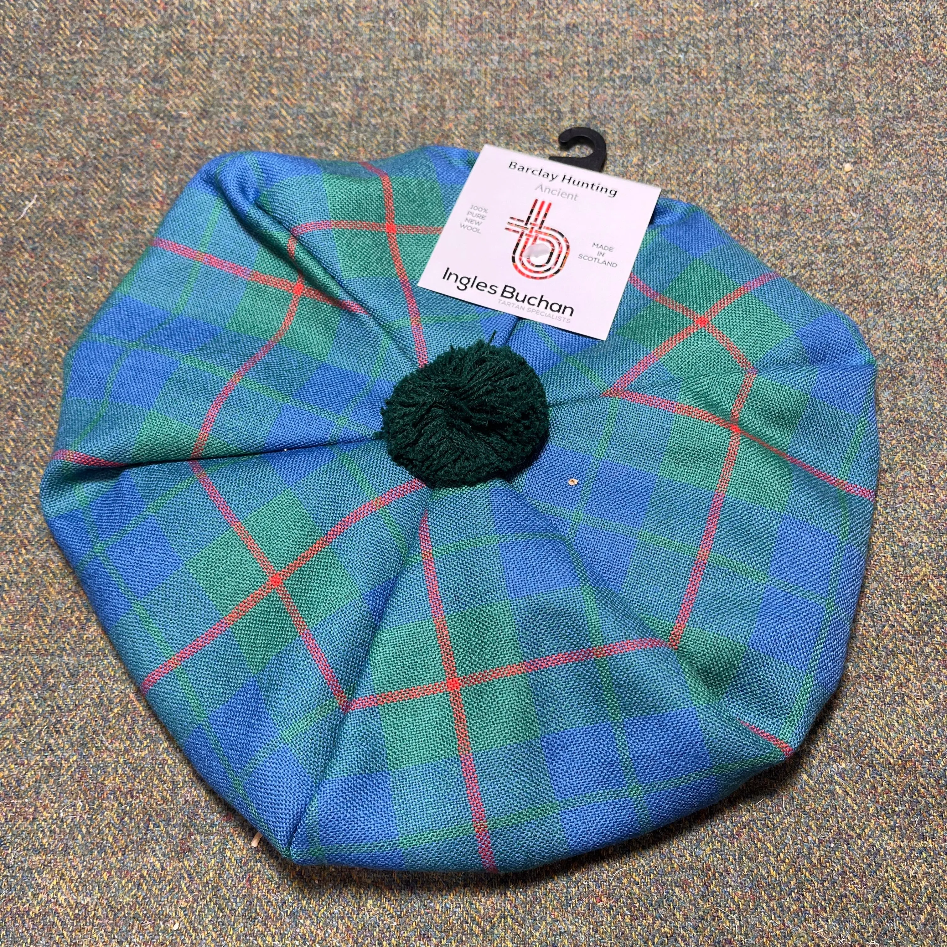 Barclay Hunting Ancient Wool Tartan Tam