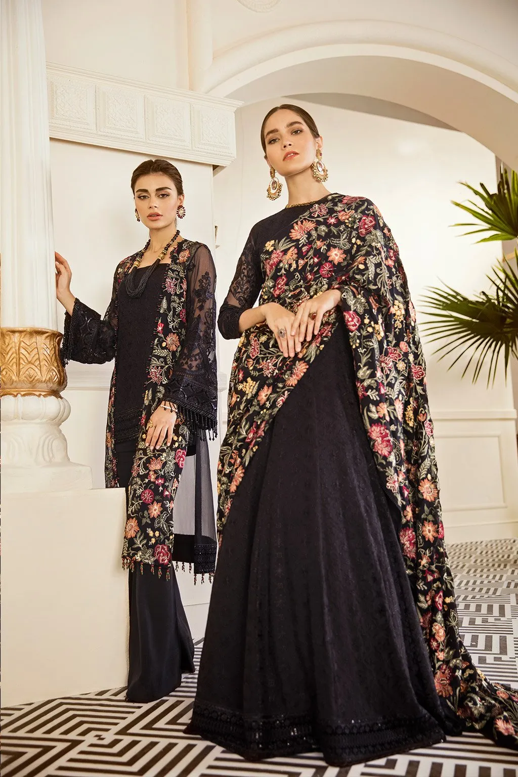 Baroque Chantelle Embroidered Chiffon Collection – Exotica 04