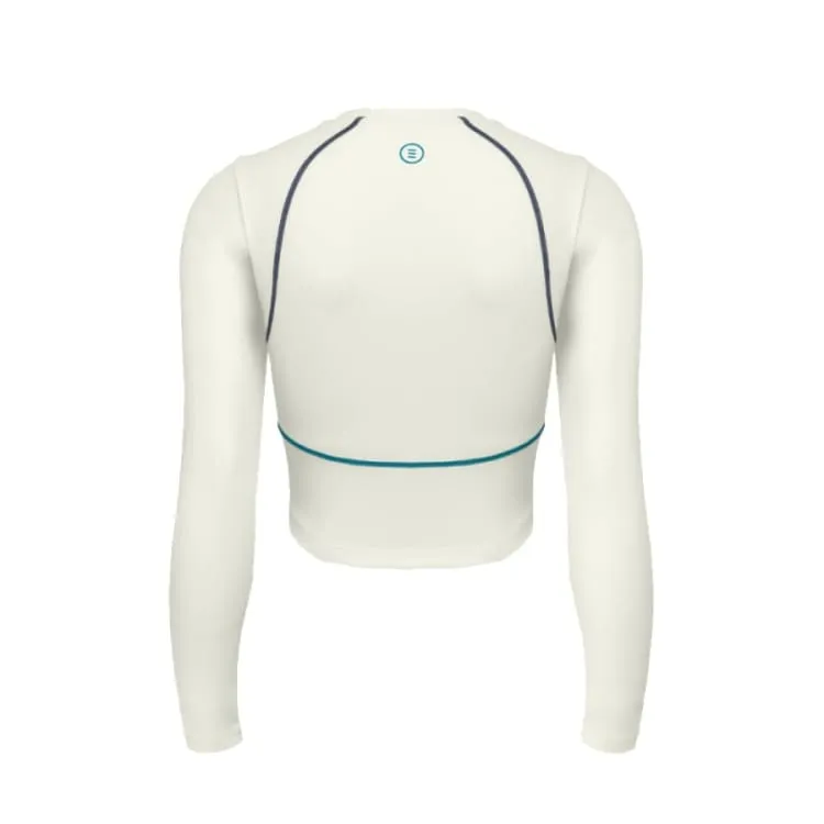 Barrel Women Vibe Crop Rashguard-IVORY