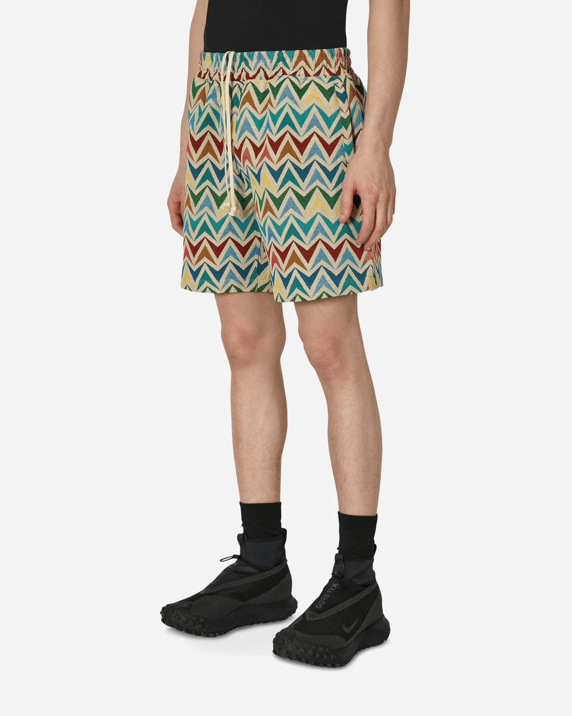 Basket Woven Shorts Multicolor