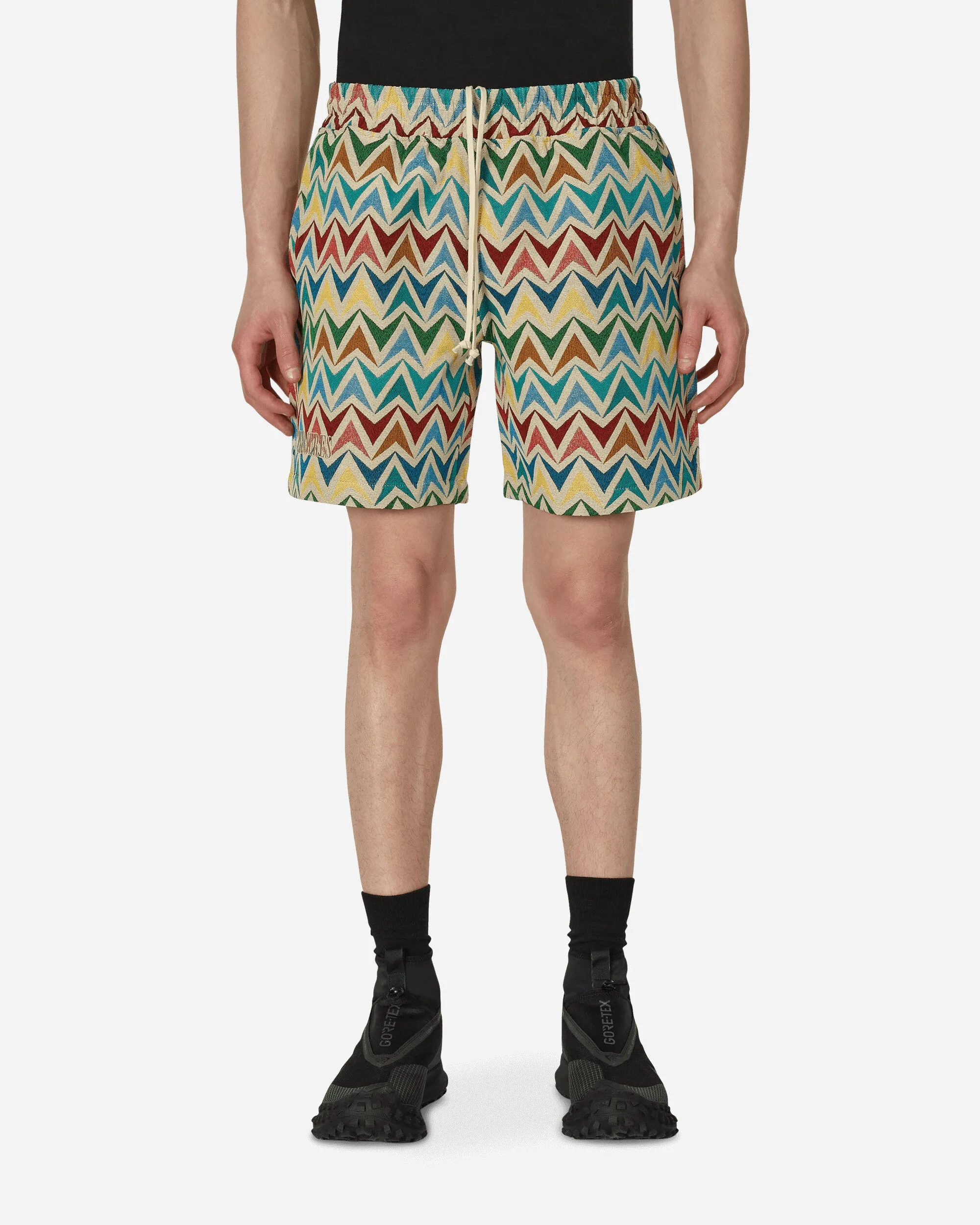 Basket Woven Shorts Multicolor