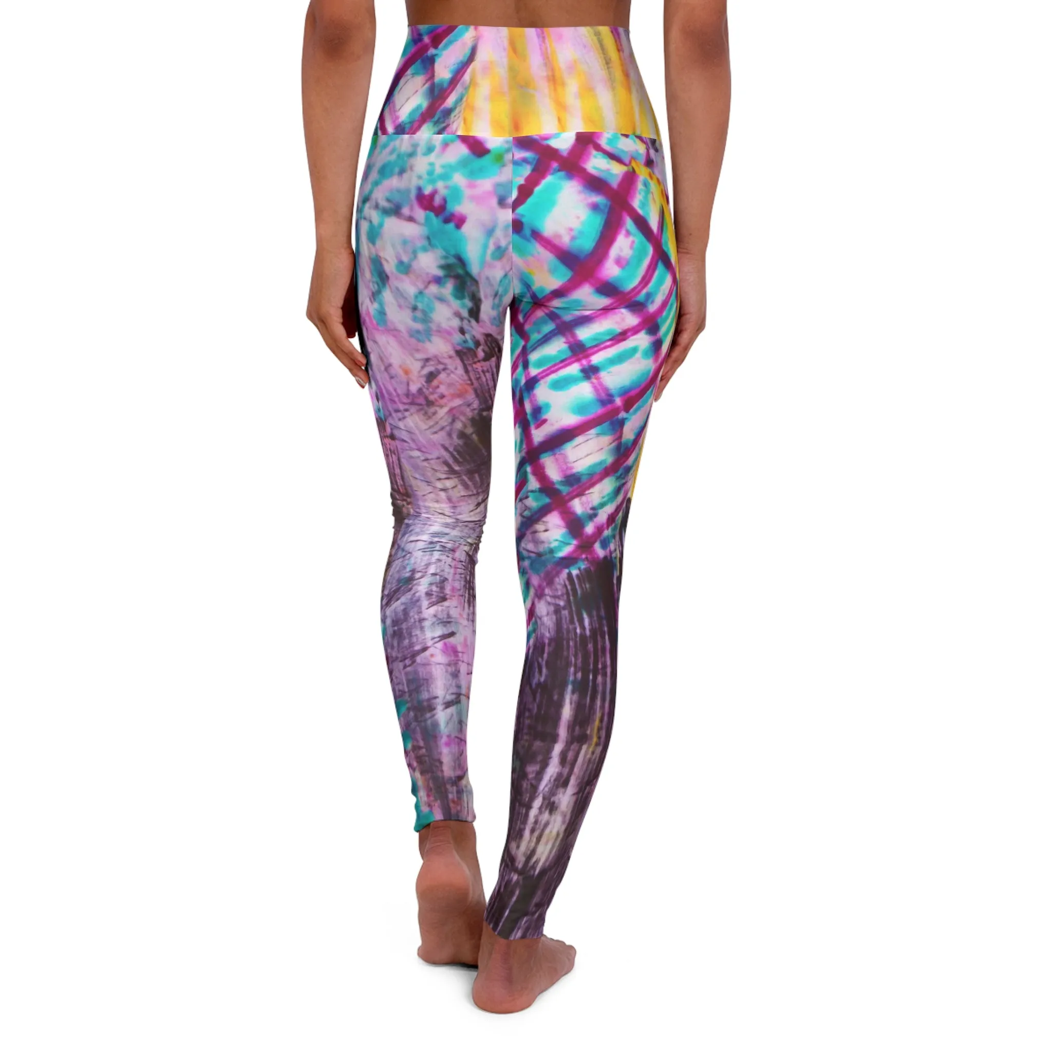 Basquiat High Waisted Leggings