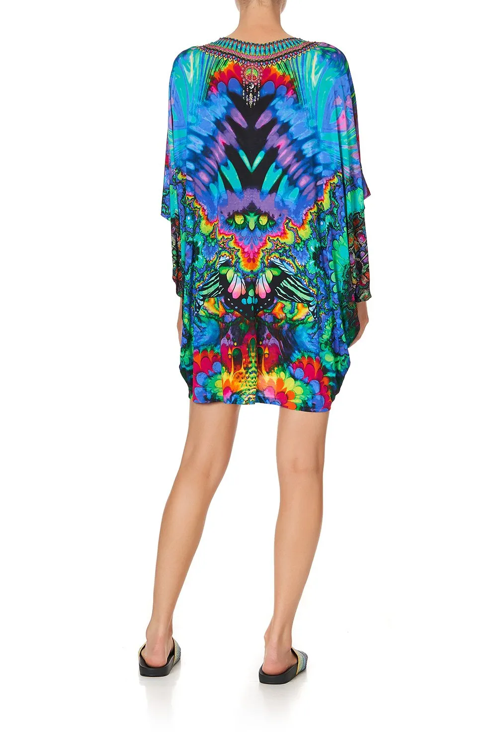 BAT SLEEVE DRESS HYPED UP HIPPIE