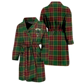 Baxter Tartan Bathrobe with Family Crest