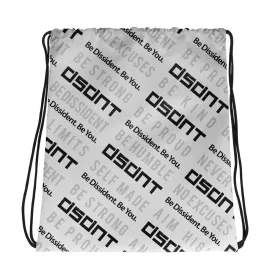 Be Dissident Drawstring bag