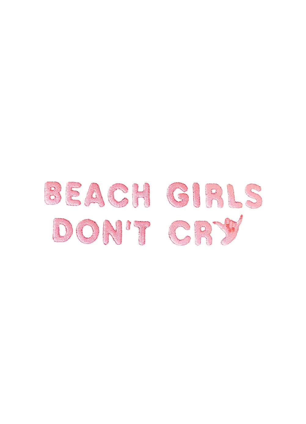 Beach Girls Don't Cry Kids' Classic Crew Pullover