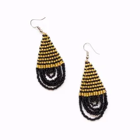 Beaded Statement Earrings