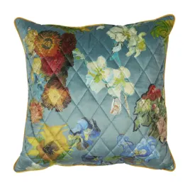 Bedding House Van Gogh Carré Fleuri Green 50x50cm Filled Cushion