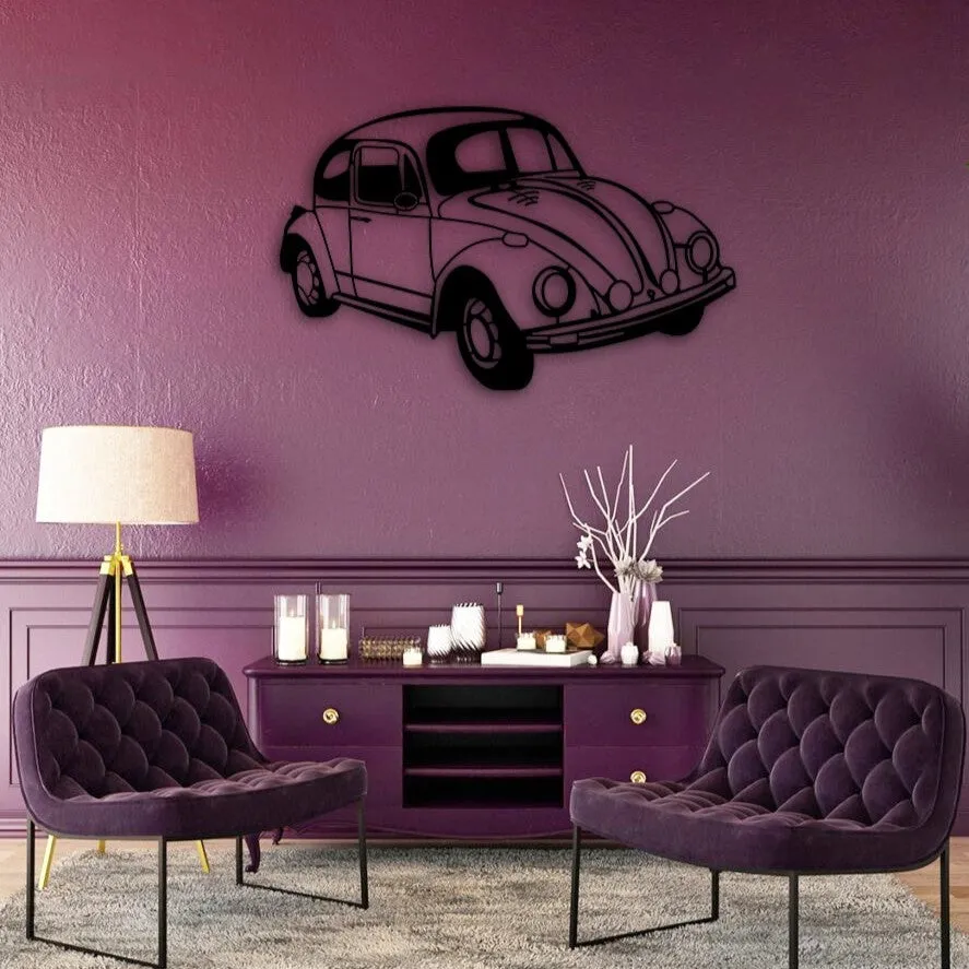 Beetle Car Silhouette