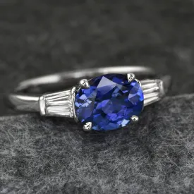 Beguiling Blue Sapphire Ring