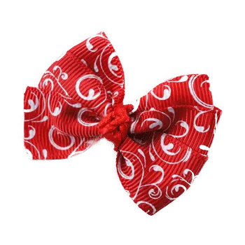 Bella Hair Bow - Swirls (3 Colours)