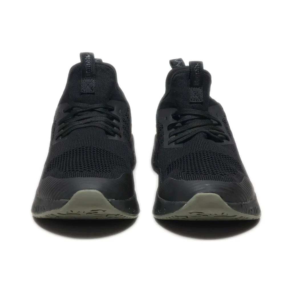 Bench. Sport Shoes Fabric Black Colour For Men