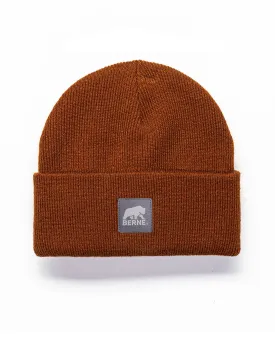 Berne Youth Unisex Heritage Knit Cuff Brown Duck 100% Acrylic Beanie Hat