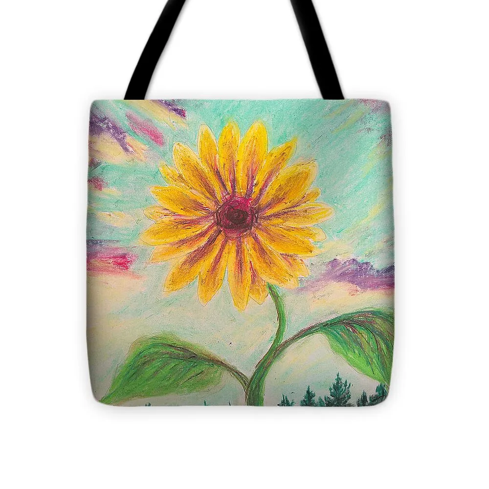 Berry Sunflower - Tote Bag