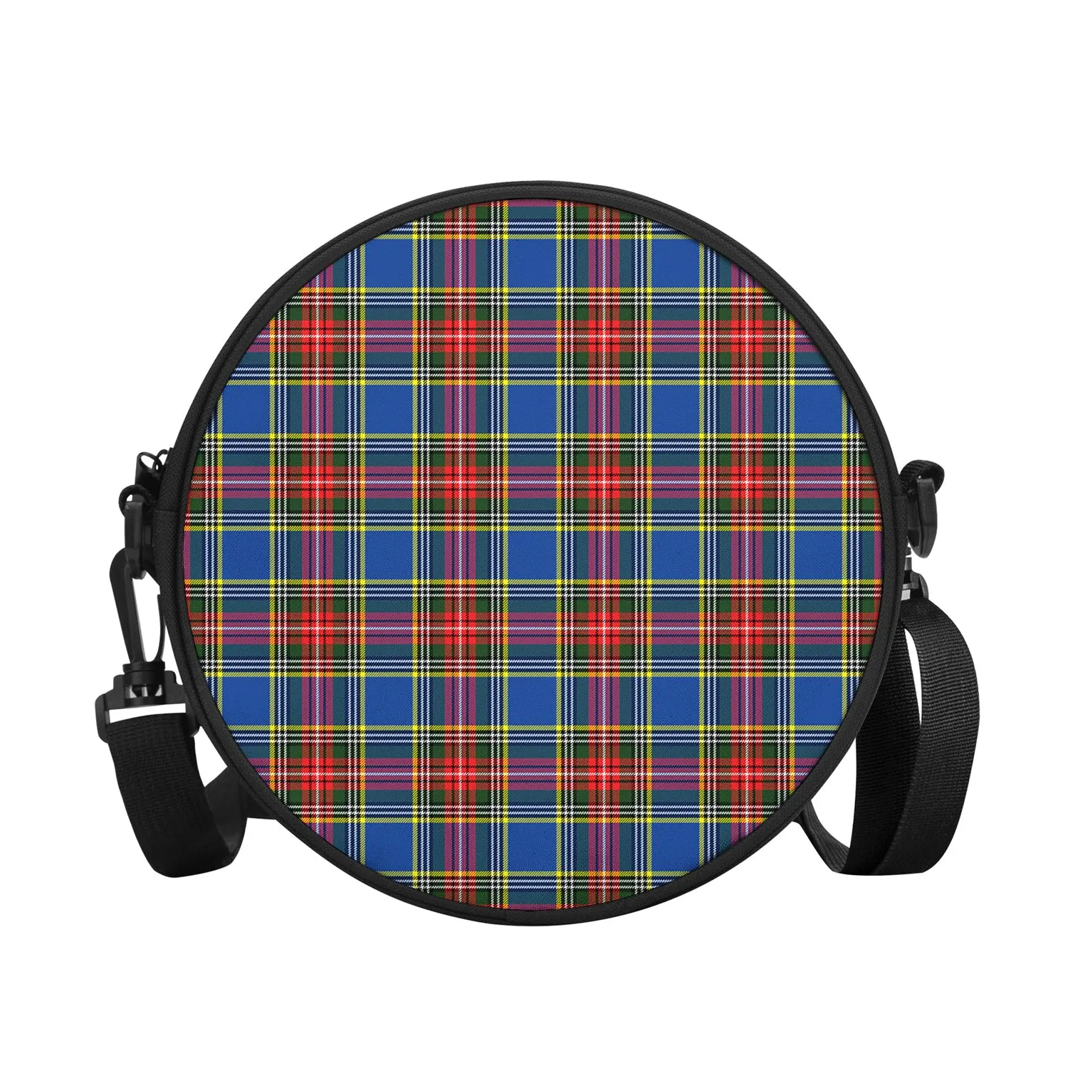 Bethune Tartan Round Satchel Bags