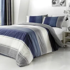 Betley Duvet Cover Set by Fusion in Blue