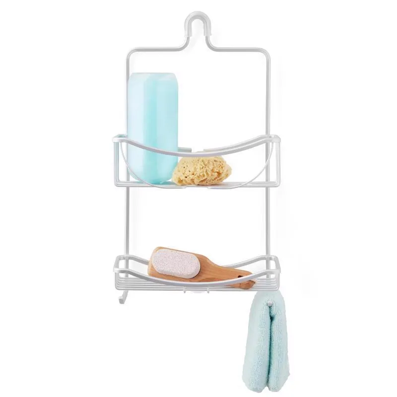 Better Living Venus 19.5 in. H X 4.5 in. W X 11 in. L Gray Shower Caddy