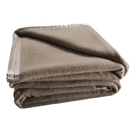 Bianca Australian Wool Blanket - Mocca