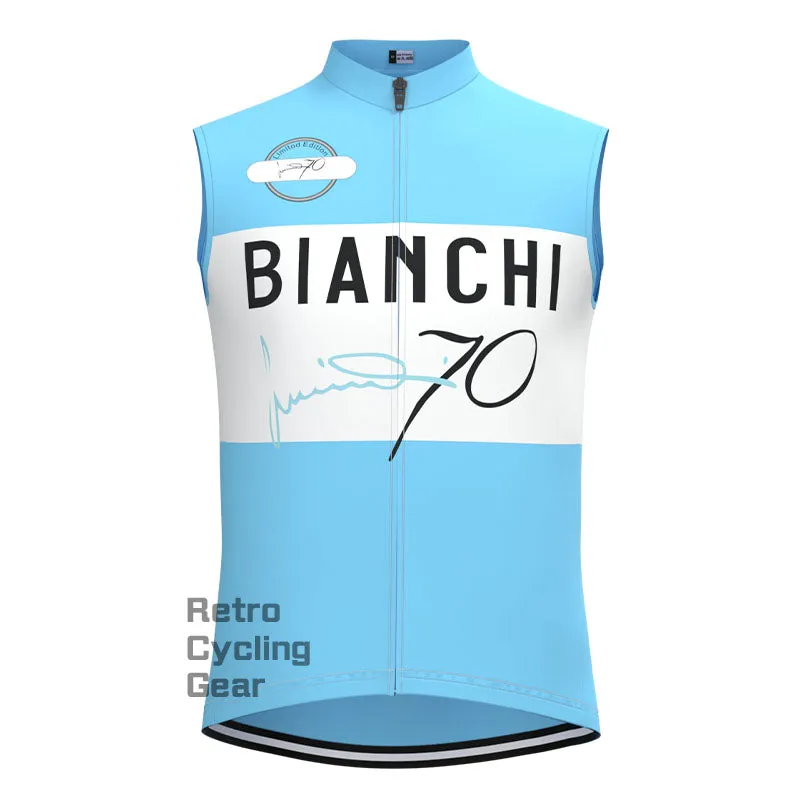 Bianchi Water Blue Retro Long Sleeve Cycling Kit