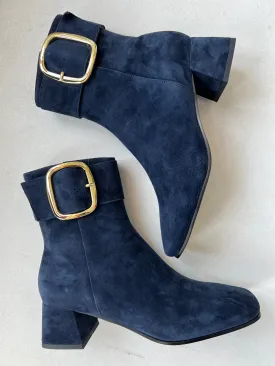 Bibi Lou Navy Suede Essential Boot