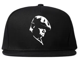 Biggie Silhouette Mens Snapback Hat Cap