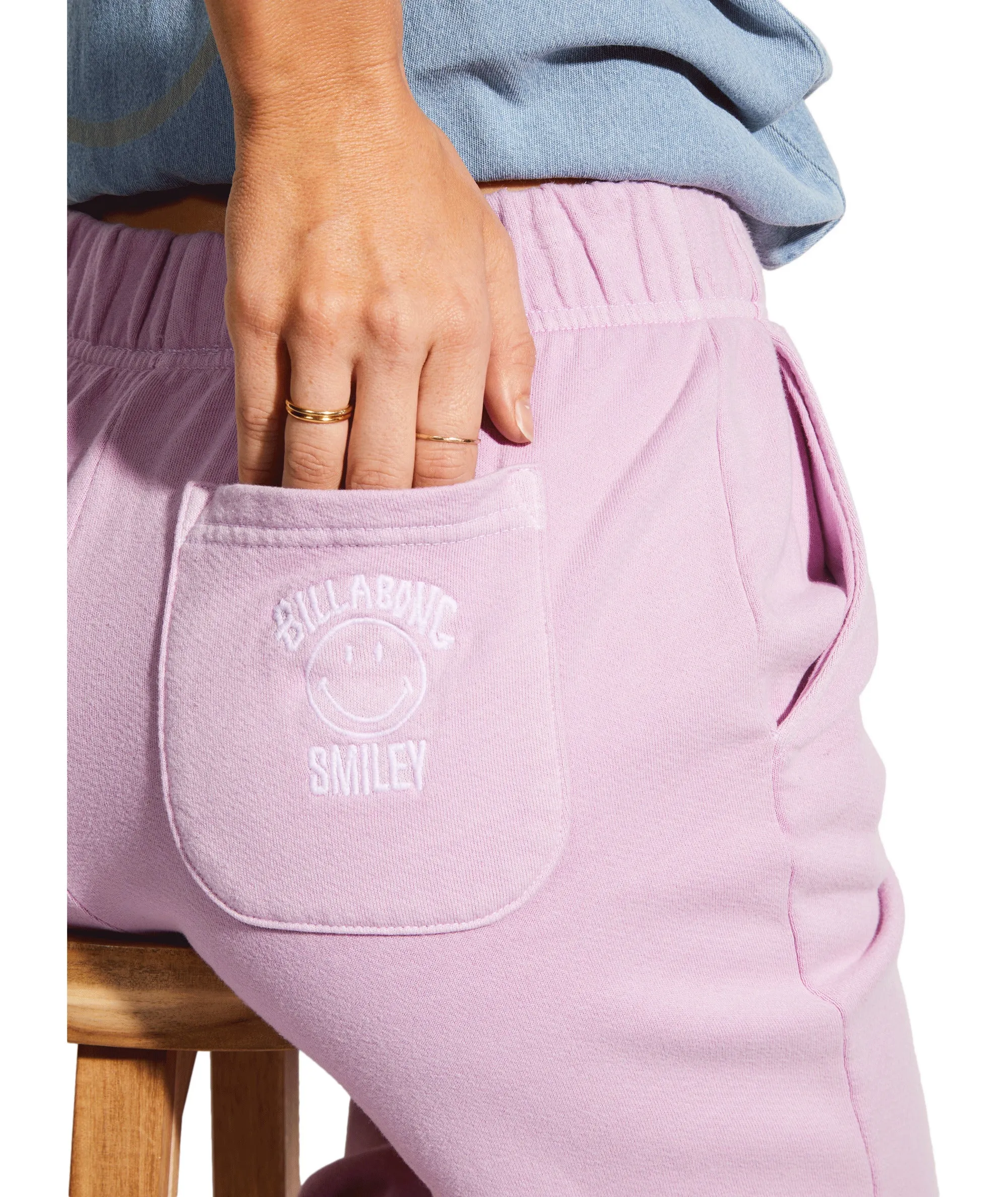 Billabong Happy Saturday Pants-Lady Lavender