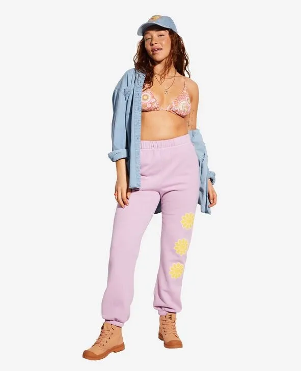 Billabong Happy Saturday Pants-Lady Lavender