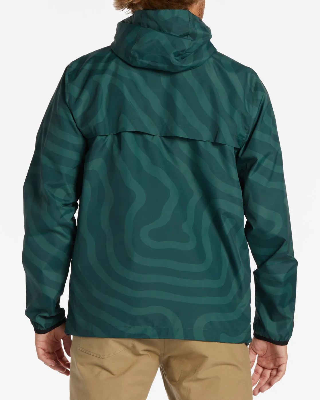 Billabong Transport Windbreaker Jacket-Dark Forest